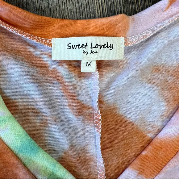 Sweet Lovely by jen tye dye dress SZ MED - Picture 4 of 6